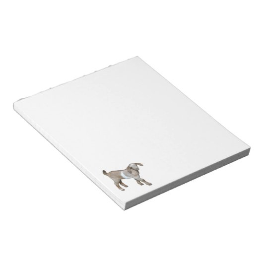 Bloc-note Pavé de notes pour bébé chèvre (Incliné)