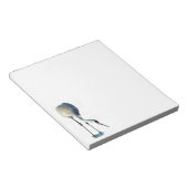 Bloc-note Pavé photo de la grue de Sandhill (Incliné)