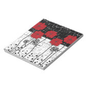 Bloc-note Pavot rouge (Tourné)