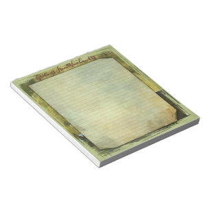 Bloc-note Pays vinicole stationnaire 5,5''x6'''