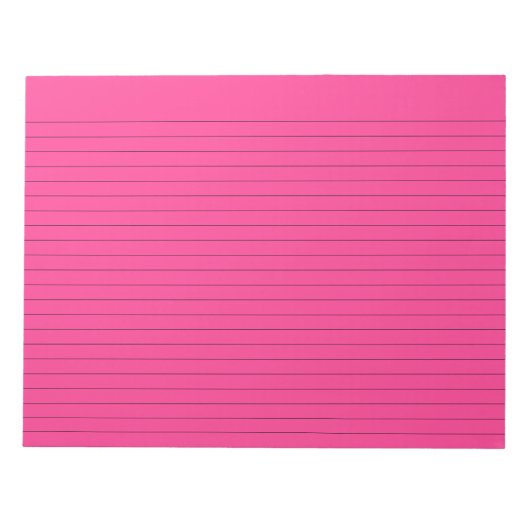 Bloc-note Paysage aligné Fuchsia Français (Devant)