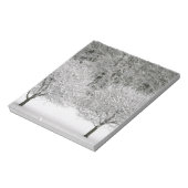 Bloc-note Paysage couvert de neige (Tourné)