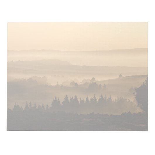 Bloc-note Paysage de coucher du soleil (Devant)