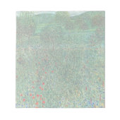 Bloc-note Paysage des jardins par Gustav Klimt (Devant)