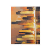 Bloc-note Paysage urbain abstrait Fond d'architecture modern (Tourné)