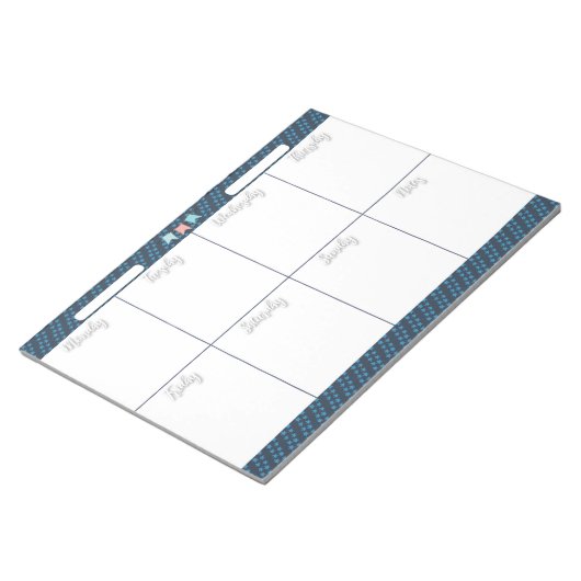 Bloc-note PC portable HOMESCHOOL HEKLY PLANNER (Incliné)