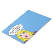 Bloc-note PC portables FUNNY RETRO WOMAN personnalisés (Incliné)