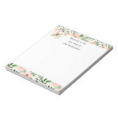 Bloc-note Peach Flowers Beauty Beholder (Tourné)