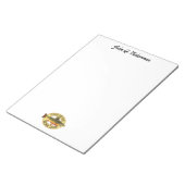 Bloc-note Pêche à la mouche à la truite de ruisseau humorist (Incliné)