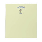 Bloc-note Pêche à la mouche en échassiers (Devant)