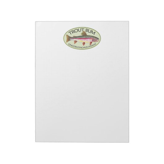 Bloc-note Pêche à la truite (Tourné)
