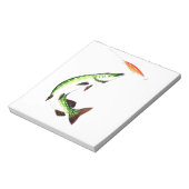 Bloc-note Pêche au brochet et pêche à la mouche (Tourné)