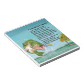 Bloc-note Pêche - Grand Poème (Incliné)