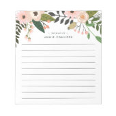 Bloc-note Pêcher la prairie | Personnalisé (Devant)