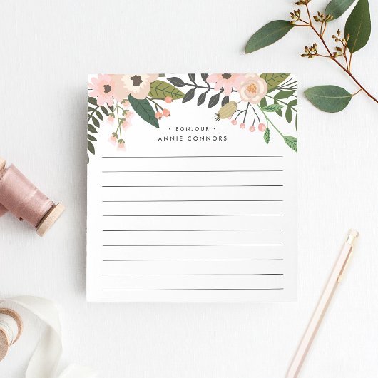 Bloc-note Pêcher la prairie | Personnalisé