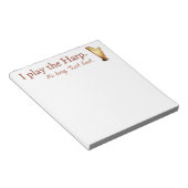 Bloc-note Pédal Harpe Note Pad (Incliné)