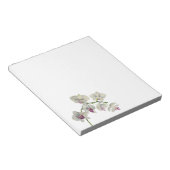 Bloc-note Peinture à l'aquarelle des orchidées (Incliné)