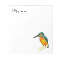 Peinture à l'aquarelle Kingfisher Bird