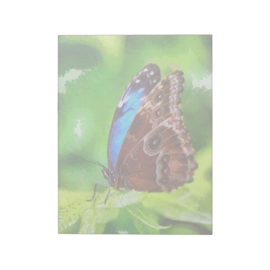 Bloc-note Peinture à papillon (Tourné)