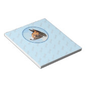 Bloc-note Peinture Basenji - Belle Art Original (Incliné)
