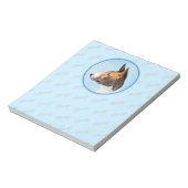 Bloc-note Peinture Basenji - Belle Art Original (Tourné)