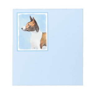 Bloc-note Peinture Basenji - Belle Art Original