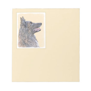 Bloc-note Peinture belge Tervuren - Cute Original Chien Art