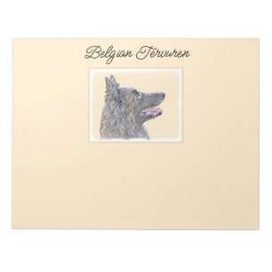 Bloc-note Peinture belge Tervuren - Cute Original Chien Art