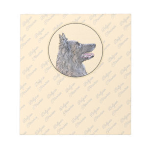 Bloc-note Peinture belge Tervuren - Cute Original Chien Art