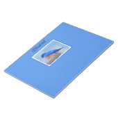 Bloc-note Peinture Bluebird - Art original pour oiseaux (Incliné)