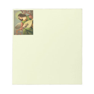 Bloc-note Peinture d'ange avec mandoline 