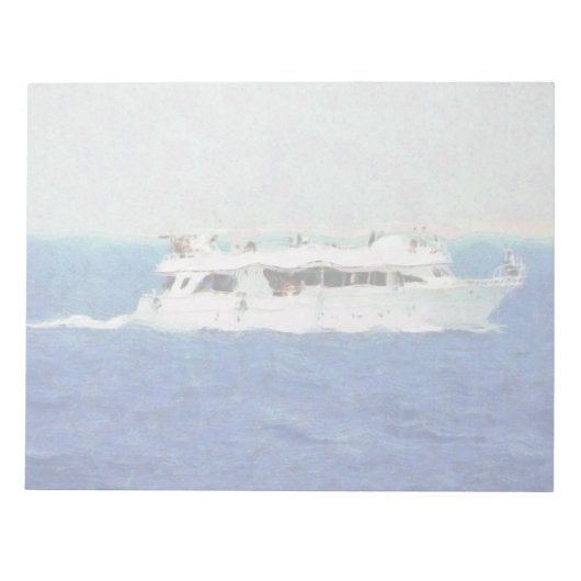 Bloc-note Peinture de bateau (Devant)