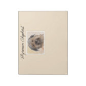 Bloc-note Peinture de berger pyrénéenne - Cute Original Chie (Tourné)