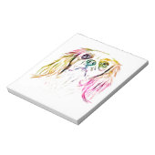 Bloc-note Peinture de chien espagnol du roi Charles Cavalier (Tourné)