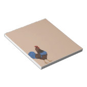 Bloc-note Peinture de coq (Incliné)
