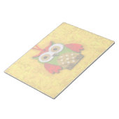 Bloc-note Peinture de hibou (Incliné)