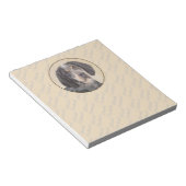 Bloc-note Peinture de linge bluetick - mignon chien original (Incliné)