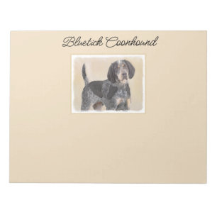 Bloc-note Peinture de linge bluetick - mignon chien original