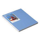 Bloc-note Peinture de phare rouge - Art original (Incliné)