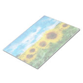 Bloc-note Peinture de tournesols (Incliné)