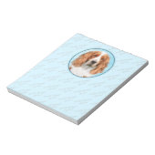 Bloc-note Peinture d'espagnol Welsh Springer - Art original  (Tourné)