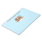Bloc-note Peinture d'espagnol Welsh Springer - Art original (Incliné)