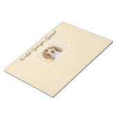 Bloc-note Peinture d'espagnol Welsh Springer - Art original (Incliné)