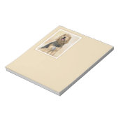 Bloc-note Peinture d'Otterhound - Joli art original de chien (Tourné)