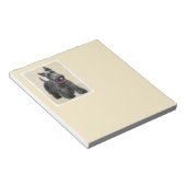 Bloc-note Peinture écossaise Terrier - Cute Original Chien A (Incliné)