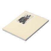 Bloc-note Peinture écossaise Terrier - Cute Original Chien A (Tourné)