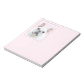 Bloc-note Peinture française de Bulldog (Crème/Blanc) - Art  (Tourné)