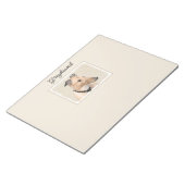 Bloc-note Peinture Greyhound - Cute Original Chien Art (Incliné)