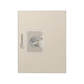 Bloc-note Peinture Havanaise (Gold Sable) - Art Chien origin (Tourné)