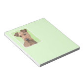Bloc-note Peinture Irlandaise Terrier - Cute Original Chien (Incliné)